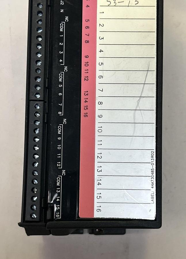 Used GE FANUC,IC660BBR101,RELAY OUTPUT GENIUS MODULE