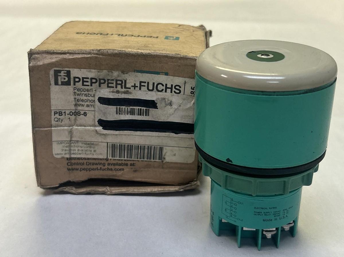 PEPPERL FUCHS,PB1-008-6,PALM BUTTON NOS