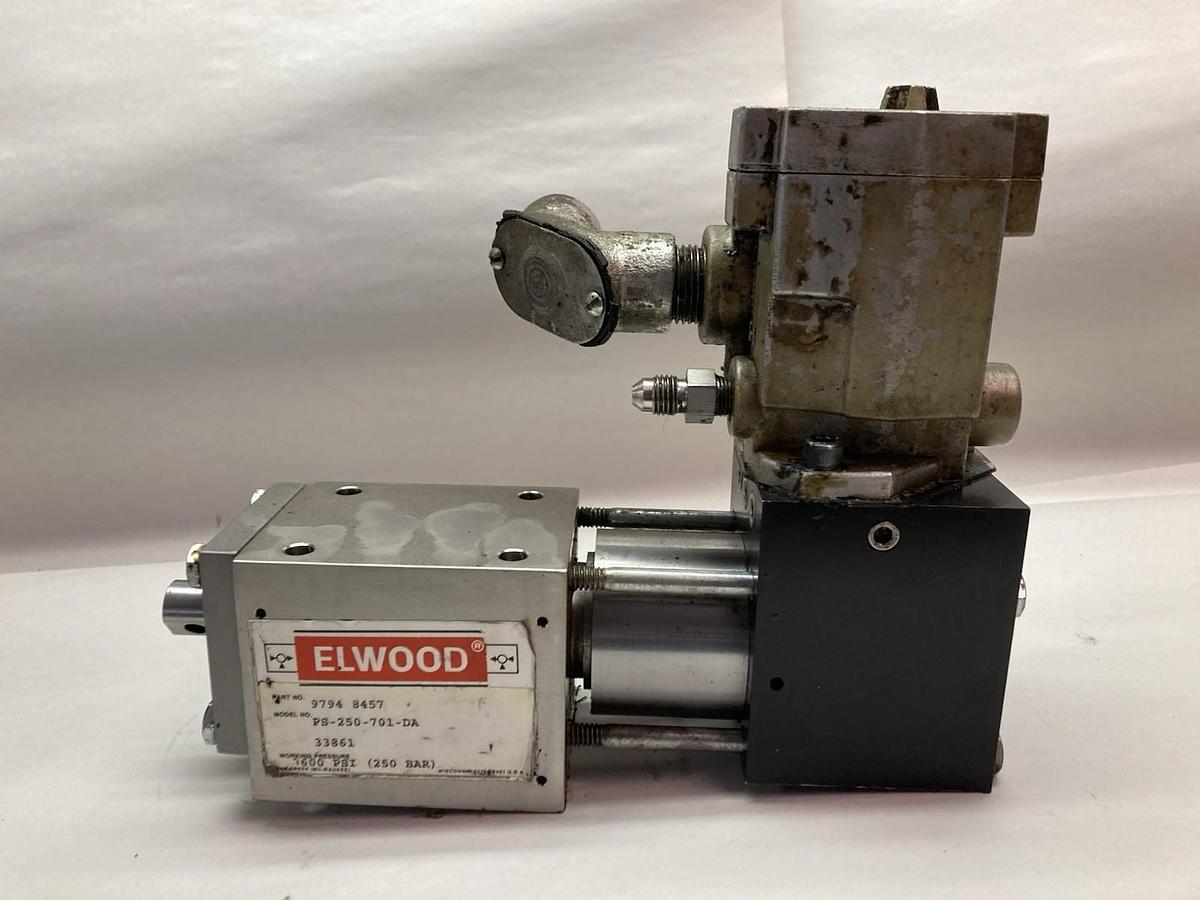 Used Elwood,PS-250-701-DA,Pilot Valve 1600PSI (250 BAR)