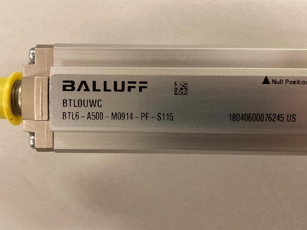 Used Balluff,BTL6-A500-M0914-PF-S115,Magnetostrictive Position Sensor
