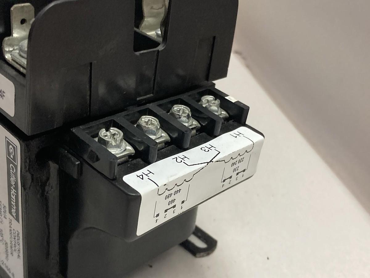 Used Cutler-Hammer,C0050E2AFB,Industrial Control Transformer Series 2 50VA 50/60Hz