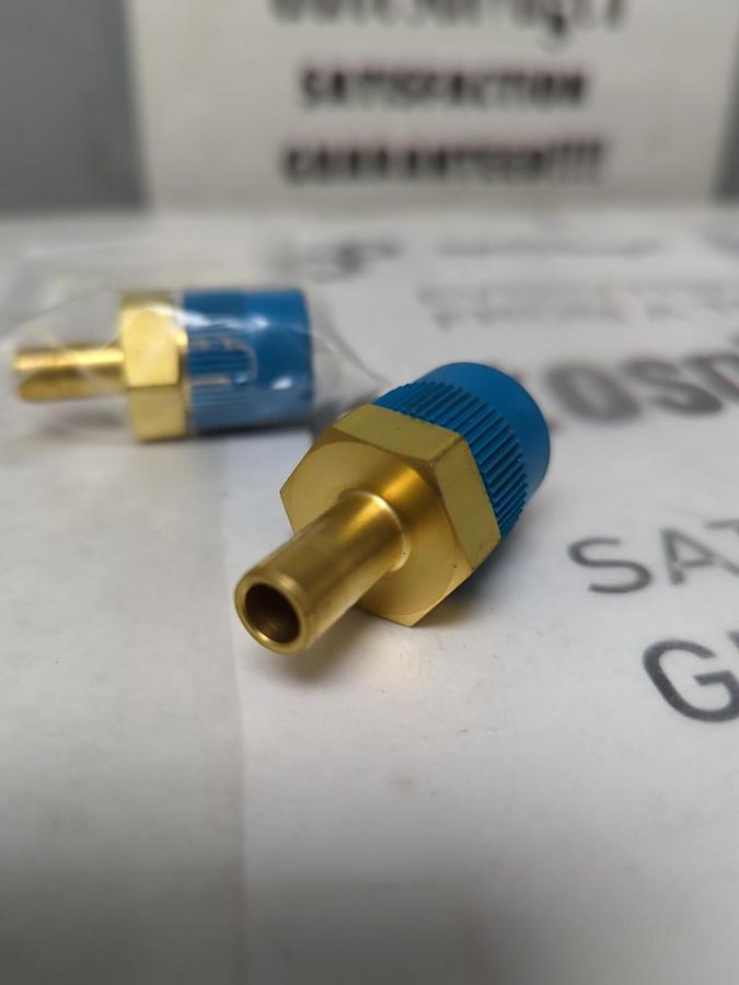 SWAGELOK,B-6-TA-1-8,3/8T X 1/2MNPT MALE ADAPTER LOT OF 2 NOS