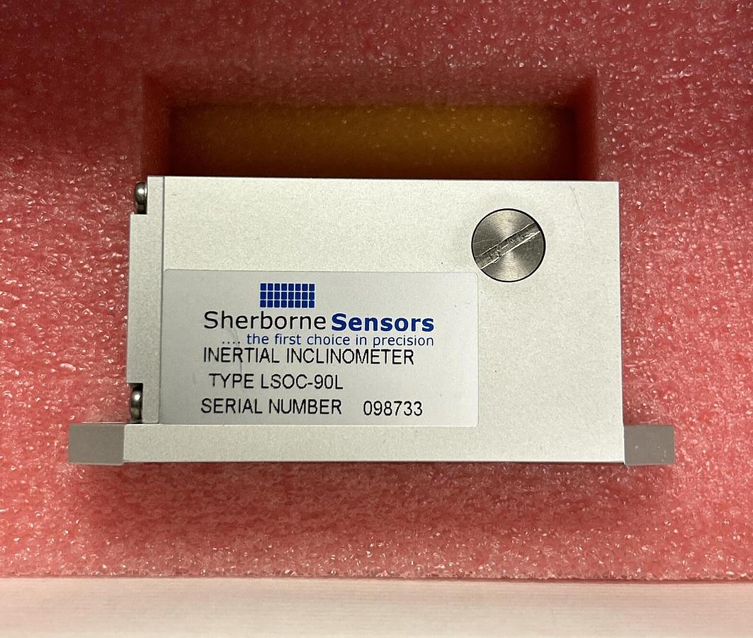 Used SHERBORNE SENSORS,LSOC-90L, INCLINOMETER SENSOR NEW