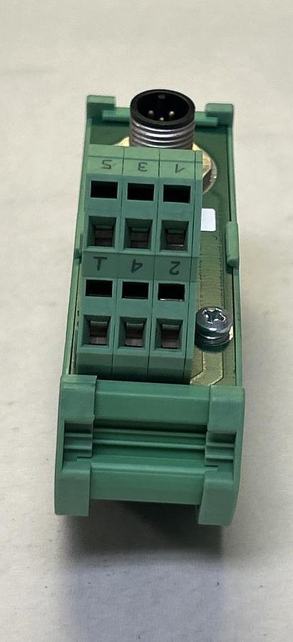 Used PHOENIX CONTACT,FLKM-M12/S/5P/4A/SO107,VARIOFACE MODULE LOT OF 4