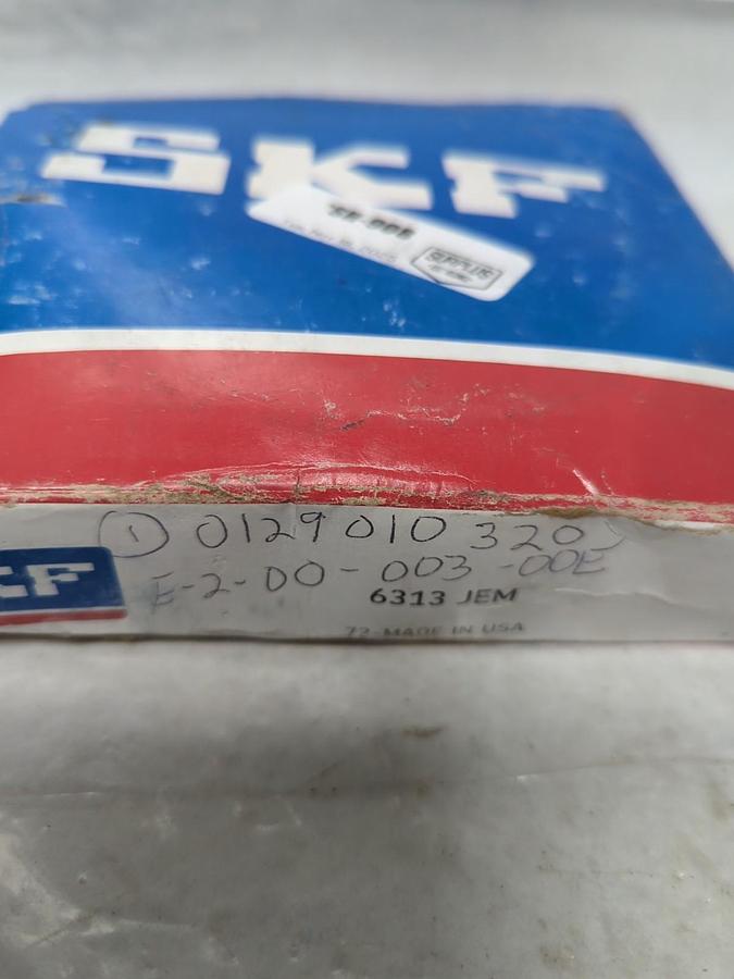 SKF,6313 JEM,DEEP GROOVE BALL BEARING NOS