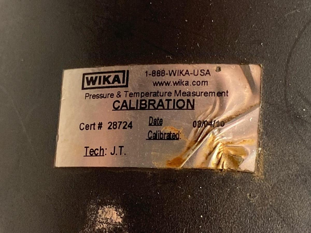 Used Wika,316 SS,Pressure Gauge 0-200psi