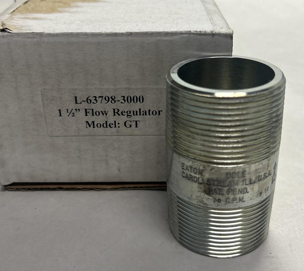Used EATON,L-63798-3000,1-1/2 FLOW REGULATOR NOS