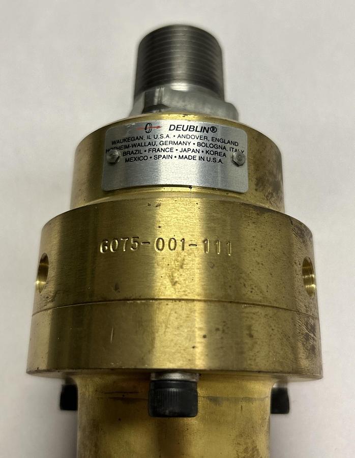 Used DEUBLIN,6075-001-111,UNION 3/4INCH NPT RH ROTOR