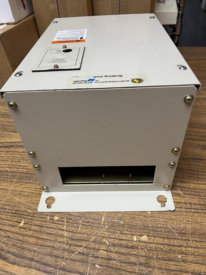 Used ELECTROMOTIVE MAGNETEK,CDBR-4090B,DC BRAKING UNIT 30A 510-660VDC