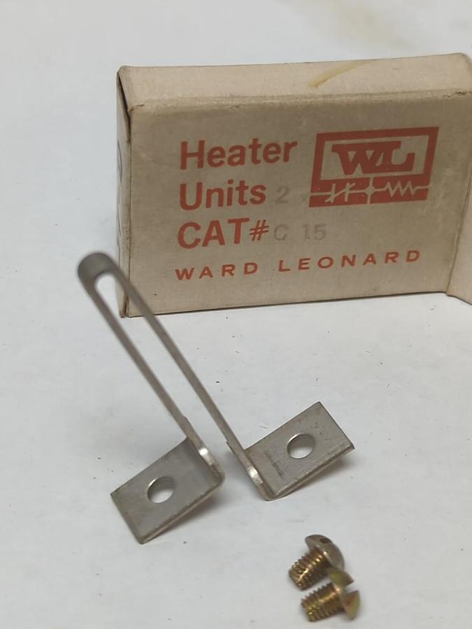 WARD LEONARD,C15,OVERLOAD HEATER ELEMENT LOT OF 2 NOS