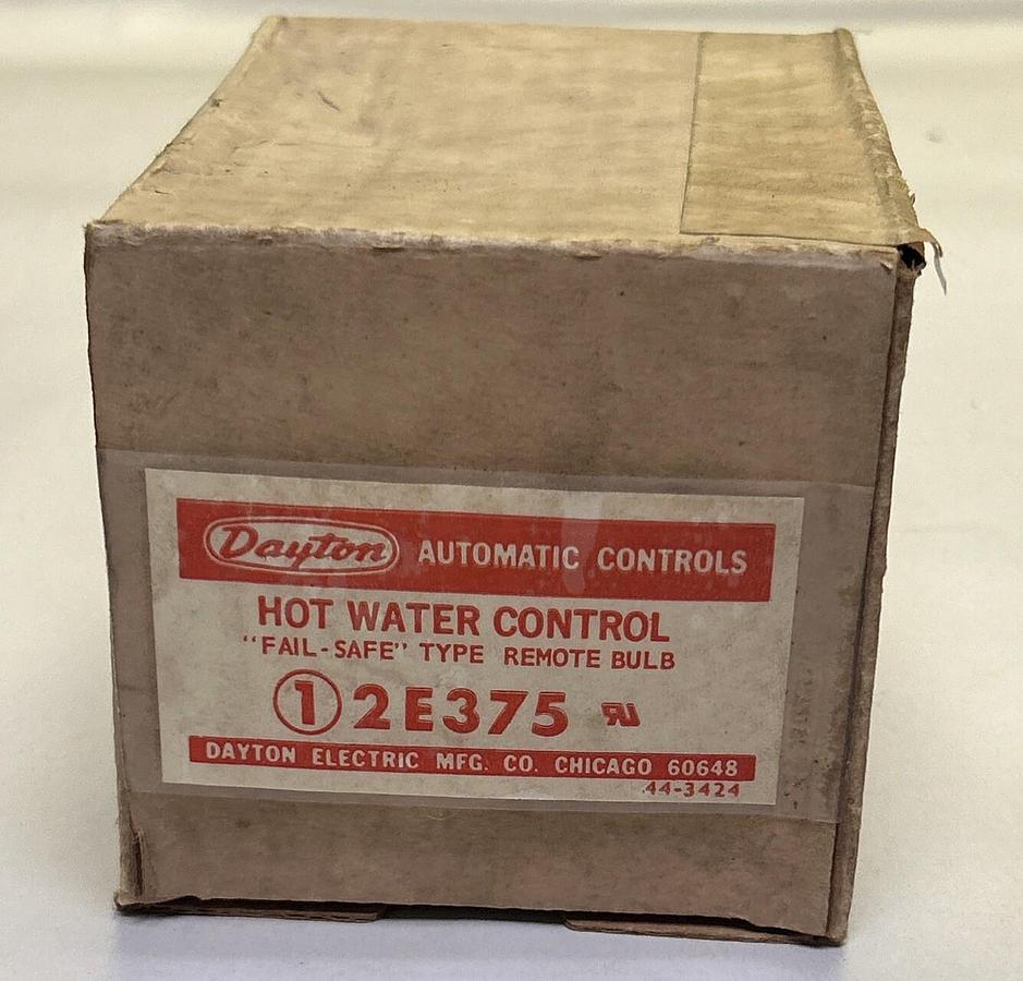 Used DAYTON,2E375,HOT WATER CONTROL NEW