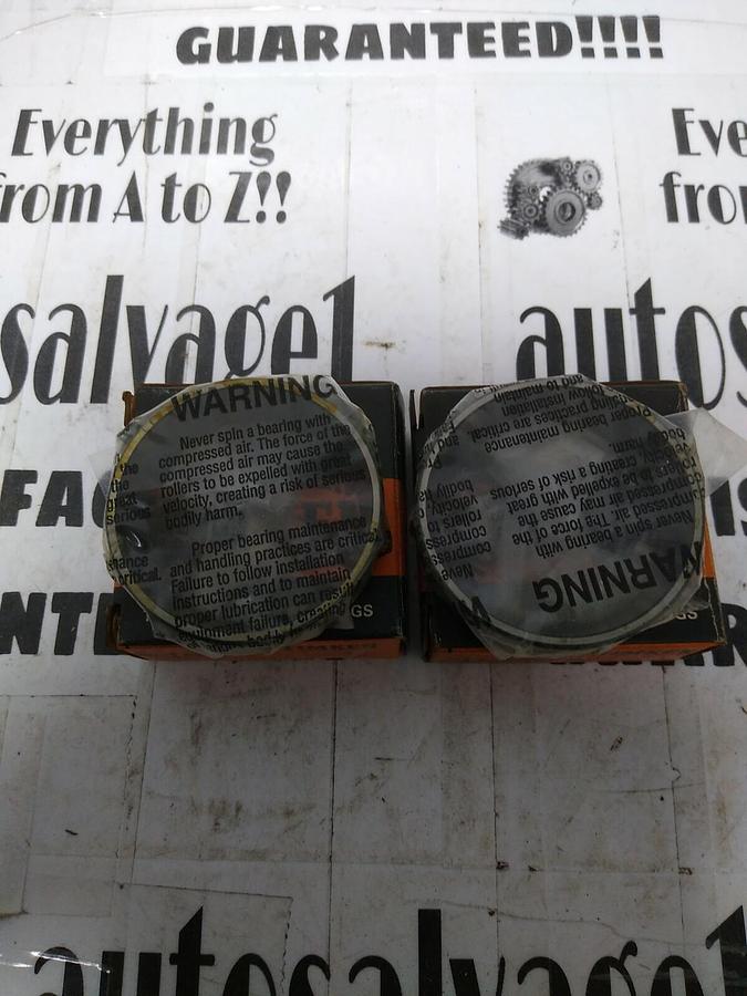 Timken,15520,Roller Bearing Cup Lot of 2 NOS
