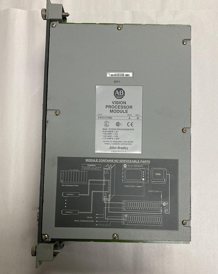 Used ALLEN BRADLEY,5370-CVIM2,VISION PROCESSOR MODULE