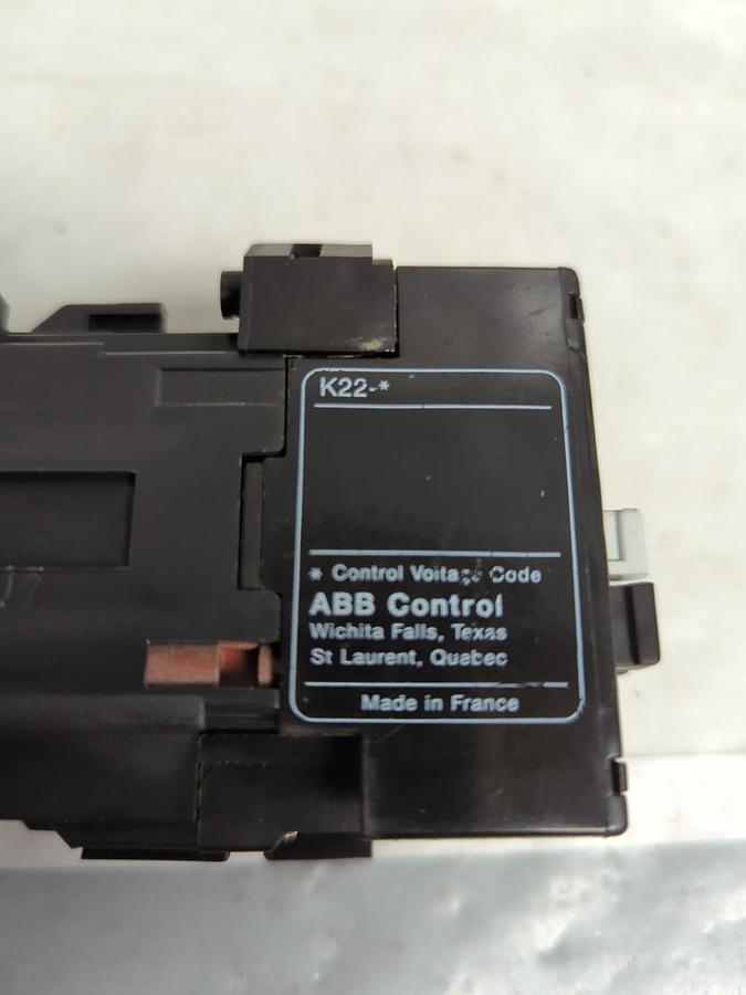 Used ABB,K22E,CONTROL RELAY PRE-OWNED