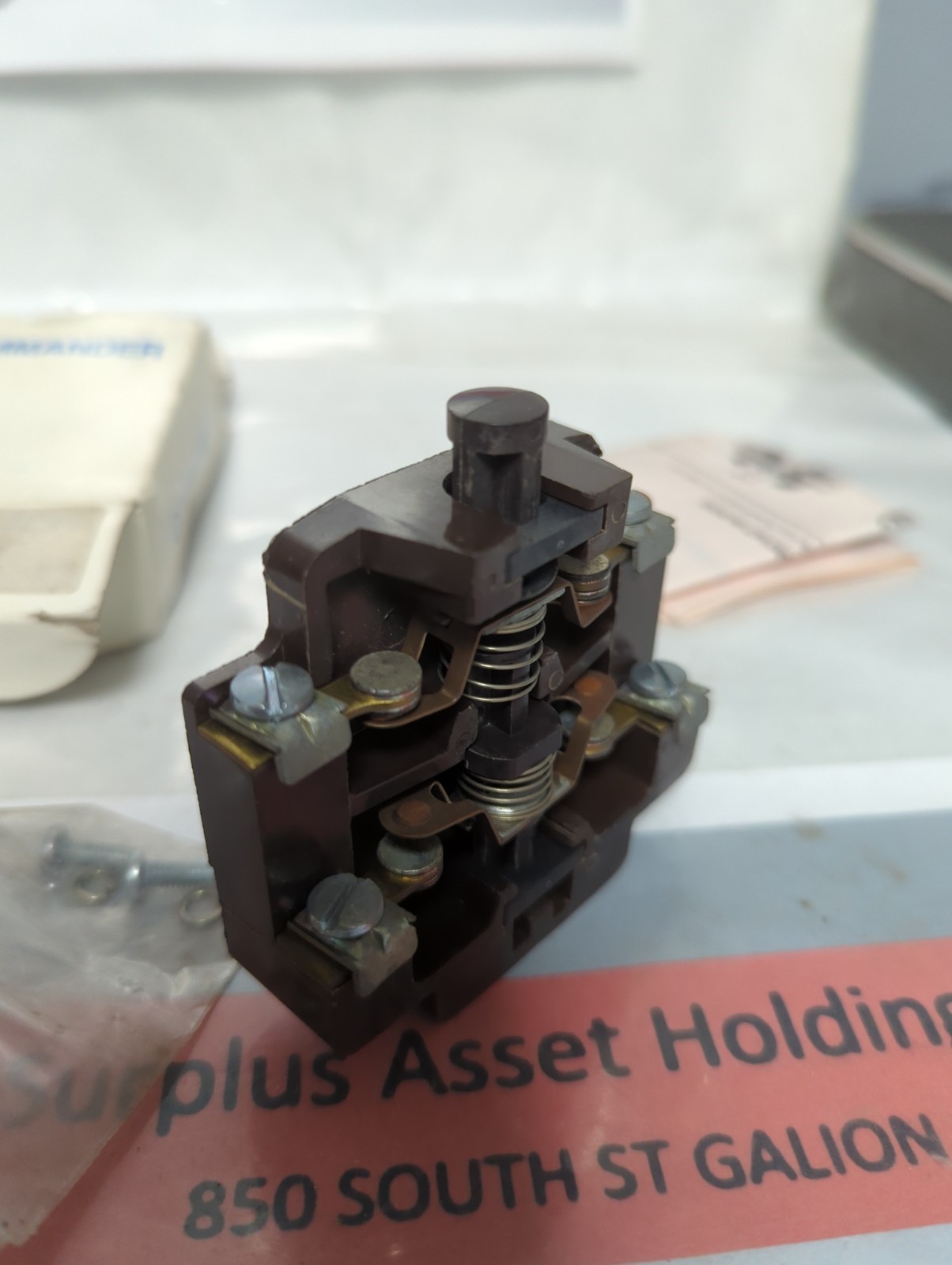 CLARK/SYLVANIA,KKD-1,CONTACT BLOCK NOS