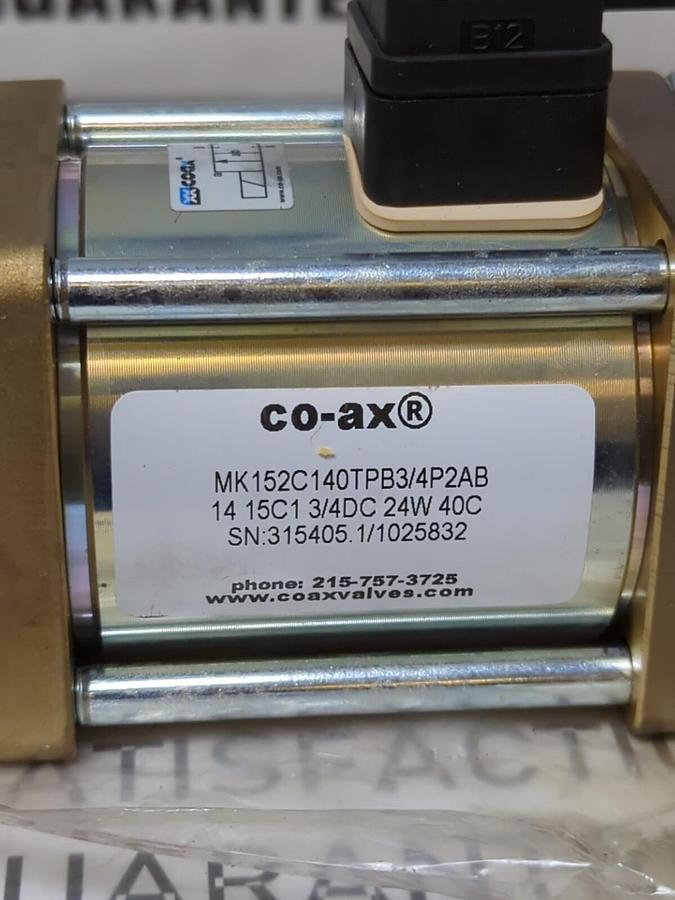 COAX,K 15 NC 14 15C1,COAXIAL VALVE 3/4DC 24W 24V DC MISSING BOX