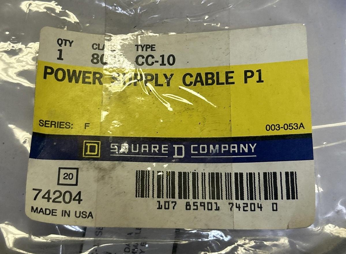 Used SQUARE D,8030CC-10,POWER SUPPLY CABLE NEW