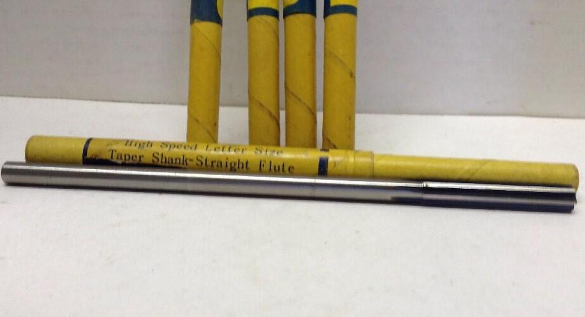 W&B Hercules,263-B,High Speed Letter Size Taper Shank Straight Flute LOT OF 5