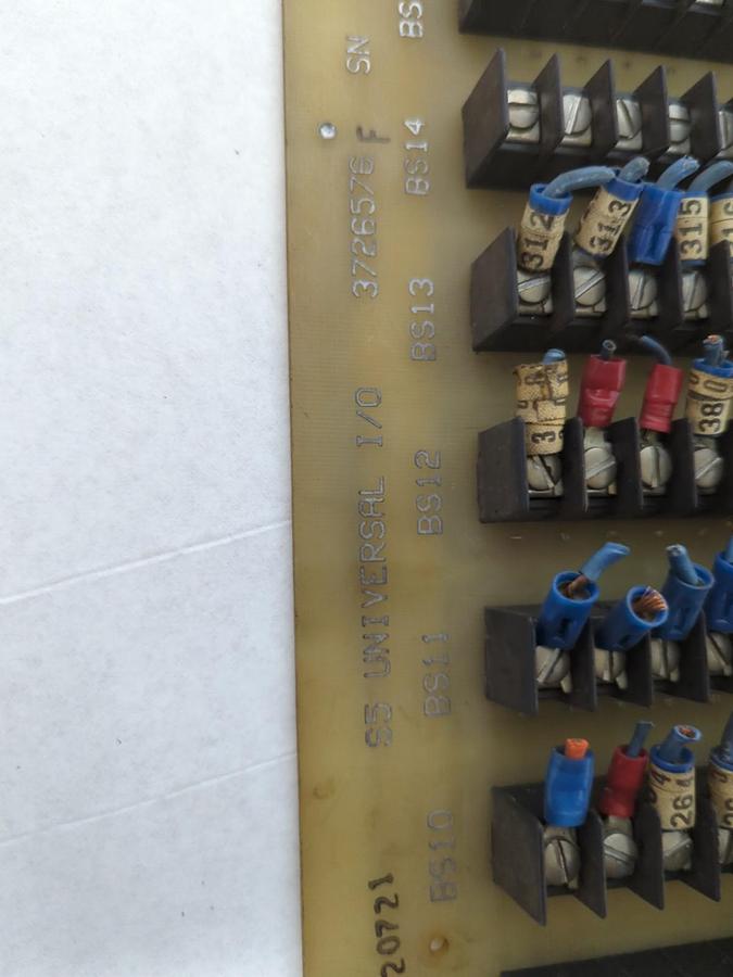 Used BENDIX,3726576F,S5 UNIVERSAL I/O PANEL PRE-OWNED