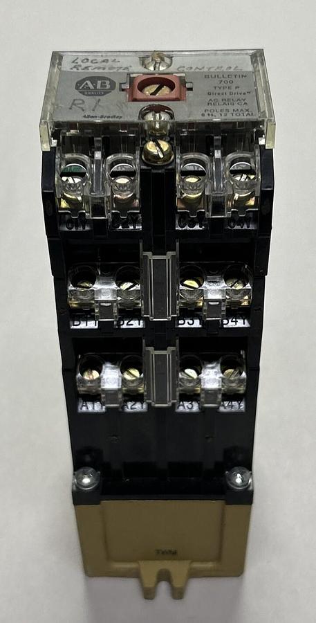 Used ALLEN BRADLEY,700-P1200A1,AC RELAY