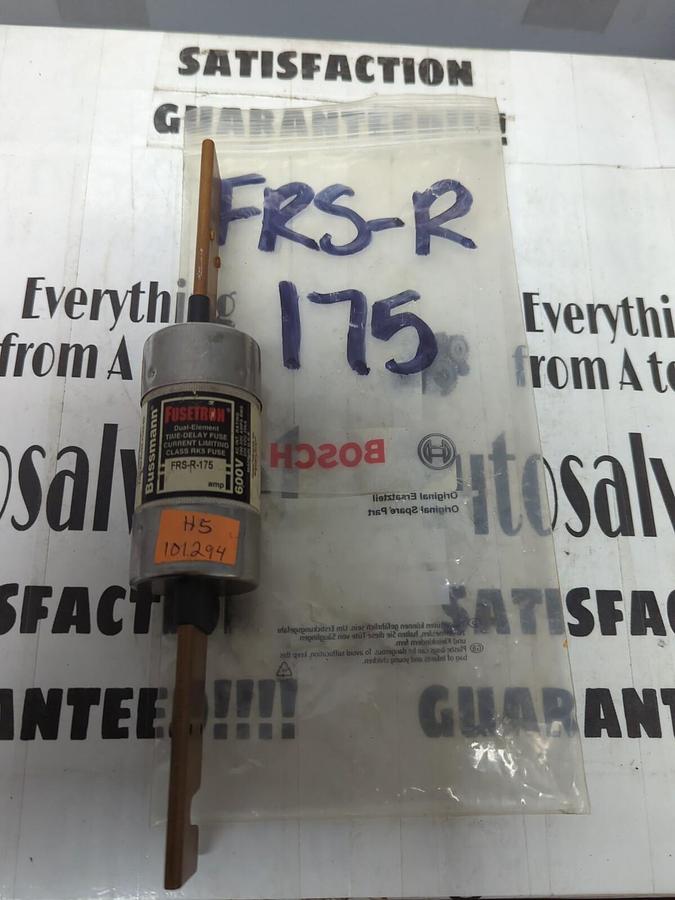 COOPER BUSSMANN,FRS-R-175,FUSETRON 175 AMP FUSE NOS