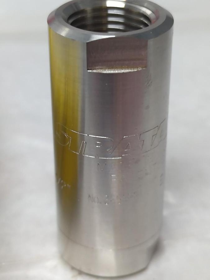 STRATAFLO,3695RB,MODULAR STAINLESS CHECK VALVE 1/2 INCH NOS