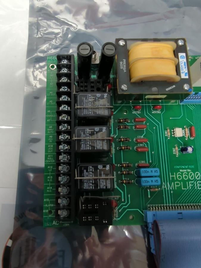 Used NORTH AMERICAN,MODEL H6600,AMPLIFIER I/O BOARD PRE-OWNED