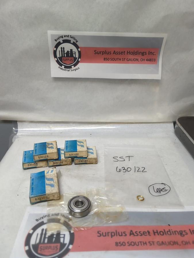 SST,6301ZZ,DOUBLE SHIELDED BALL BEARING LOT OF 6 NOS