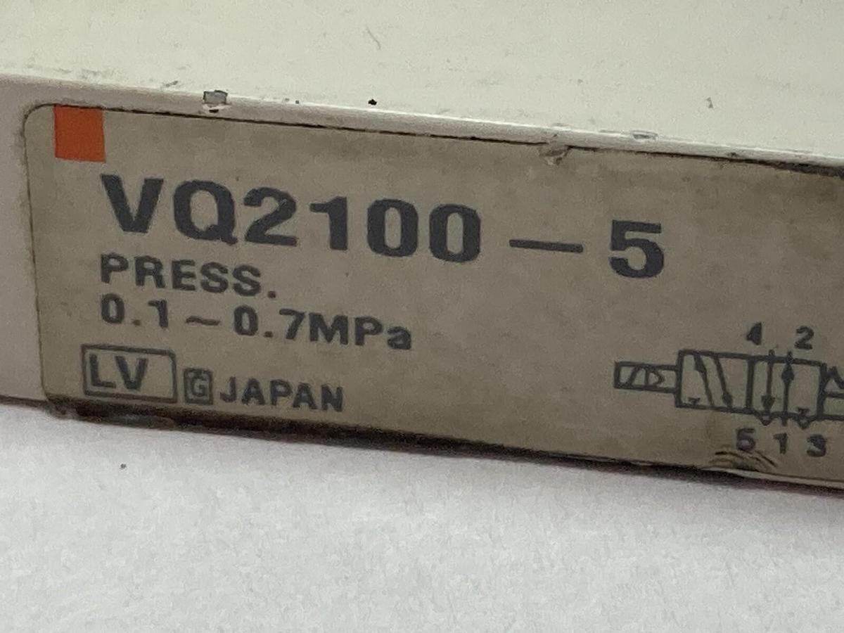 SMC,VQ2100-5,Solenoid Valve LOT OF 2