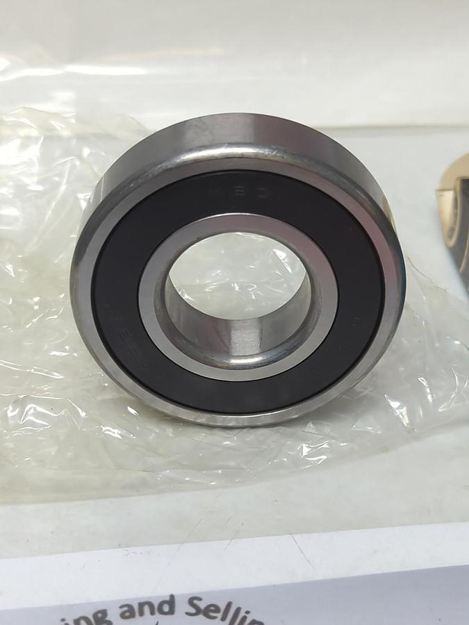 GENERAL BEARINGS,6307-2RS,DOUBLE RUBBER SEALED BALL BEARING NOS