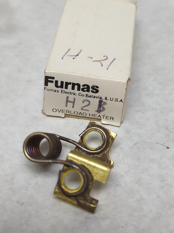 FURNAS,H-21,OVERLOAD HEATER ELEMENT LOT OF 3 NOS
