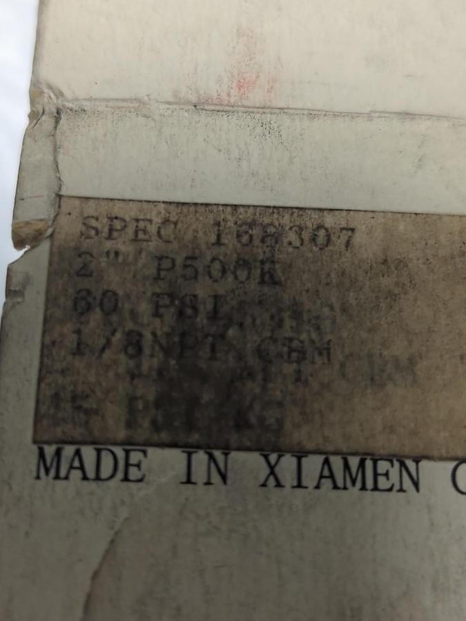 PTI/AMETEK,CF-400-0015E,PRESSURE GAUGE NOS