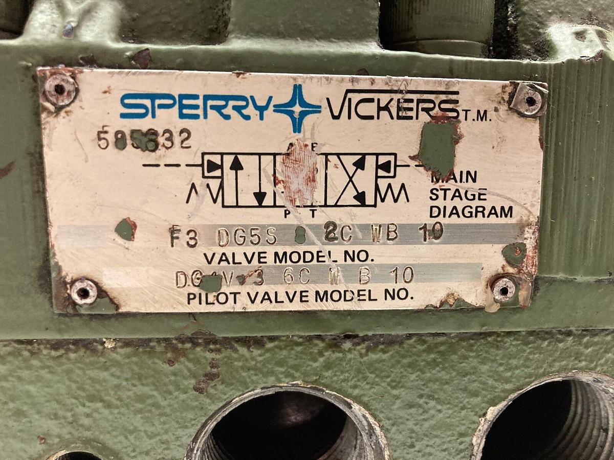 Used Vickers,F3-DG5S-8-2C-WB-10,Hydraulic Valve Assembly