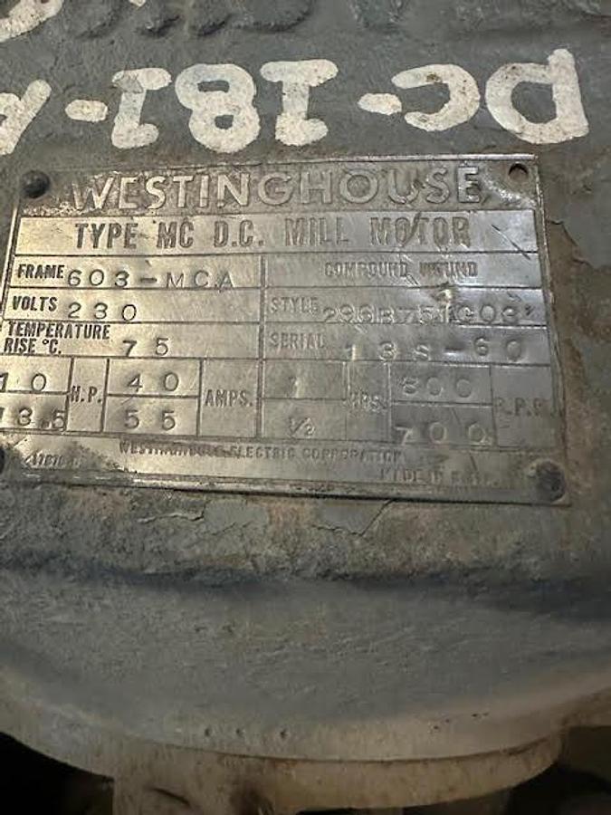 Used Westinghouse 10 603-MCA