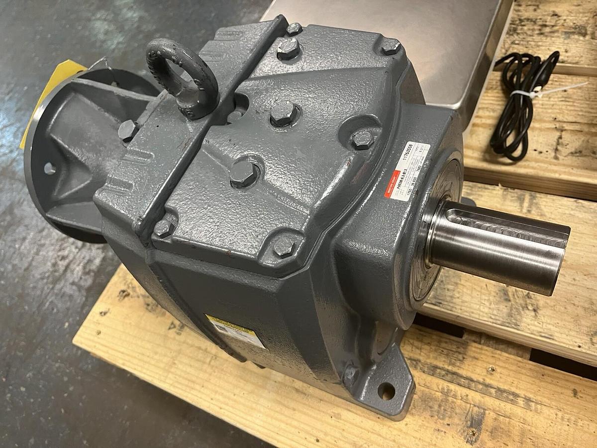 BOSTON GEAR,F652B-6.3-B13,GEAR DRIVE SPEED REDUCER RATIO 6.621 36.83HP 175ORPM