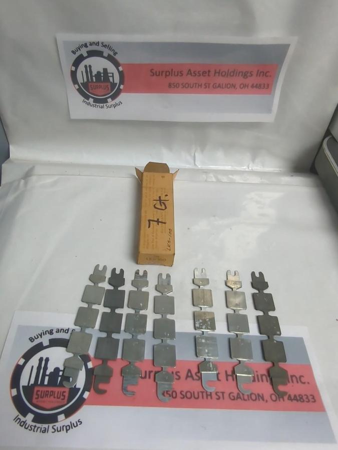 BUSSMANN,LKS100,SUPER-LAG RENEWAL LINKS 100 AMP 600 VOLT LOT OF 7 NOS