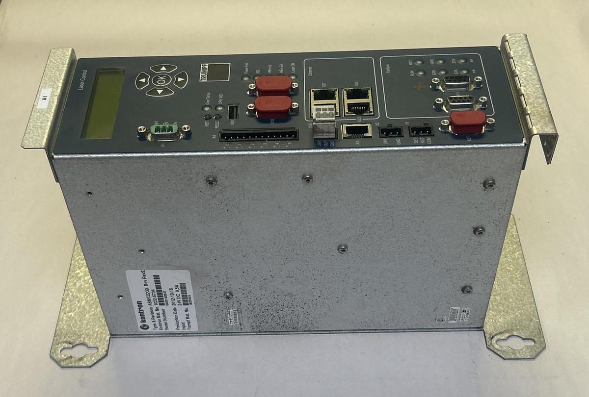 Used KONTRON,ASMC2230,LASER CONTROL 0.5 AMP 24 VDC