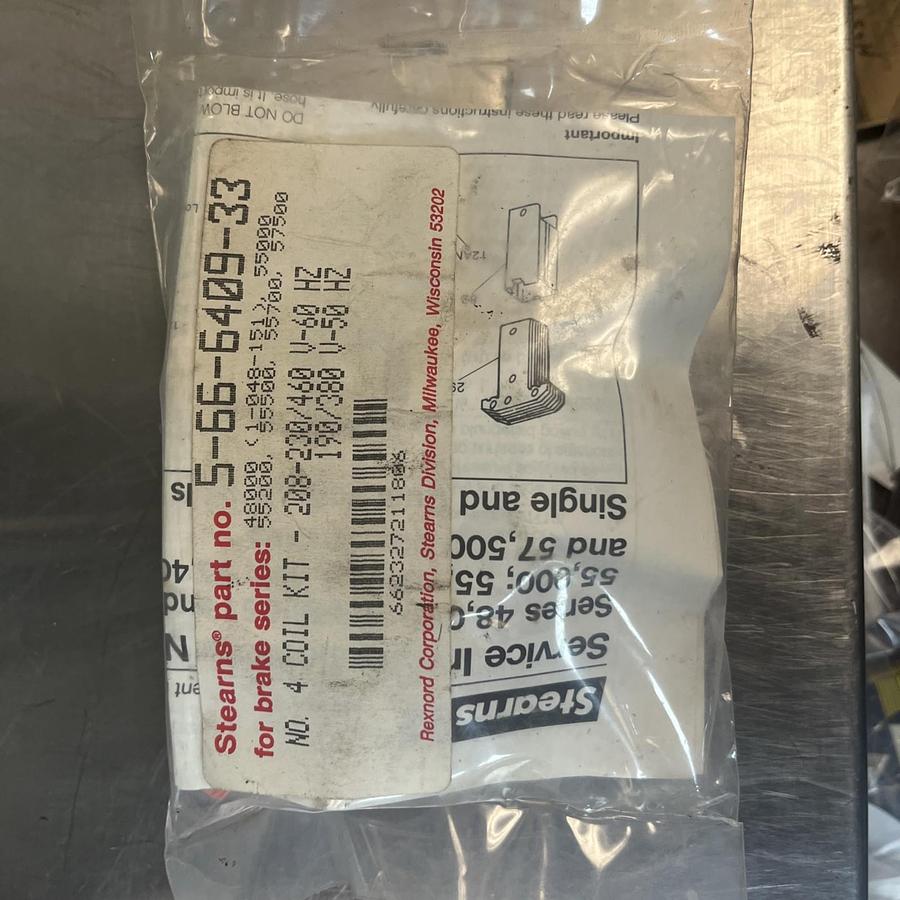 STEARNS,5-66-6409-33,#4 COIL KIT 208-230/460V 60HZ