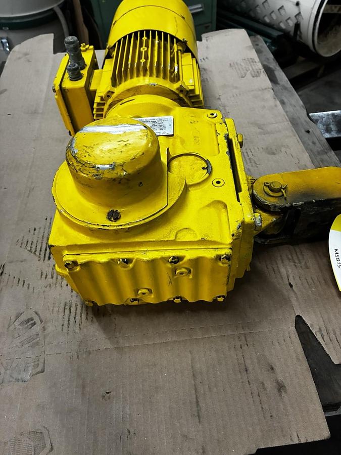 Used SEW EURODRIVE,KT67/T-DT90L-4/BMG/HR/TF/ES1C3,GEARMOTOR 2HP 3PH 30RPM