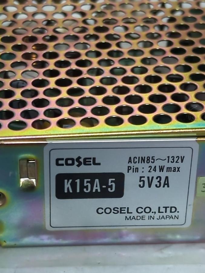 COSEL,K15A-5,POWER SUPPLY 5V3A NOS
