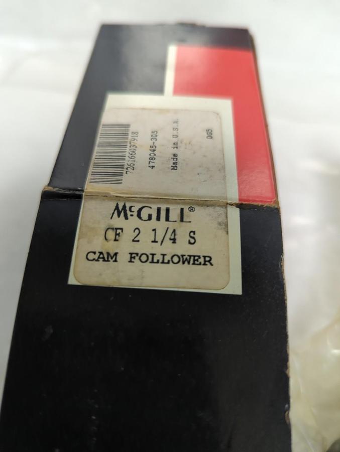 MCGILL,CF 2-1/4S,CAM FOLLOWER 2-1/2 INCH NOS