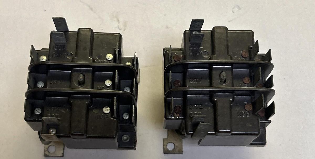 Used RBM,92-321111-11607,RELAY 24V LOT OF 2
