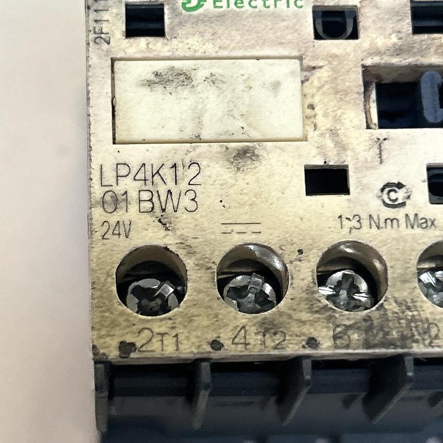 Used SCHNEIDER ELECTRIC,LP4K1201BW3,CONTACTOR