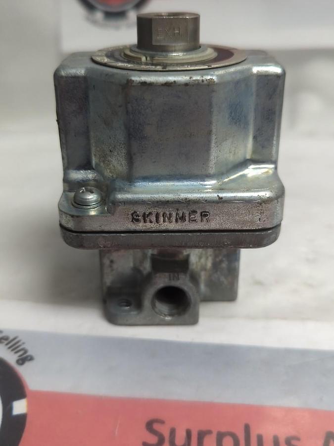 Used SKINNER ELECTRIC,A3DB2127,SOLENOID VALVE 115-80V 16 WATTS 125PSI PRE-OWNED