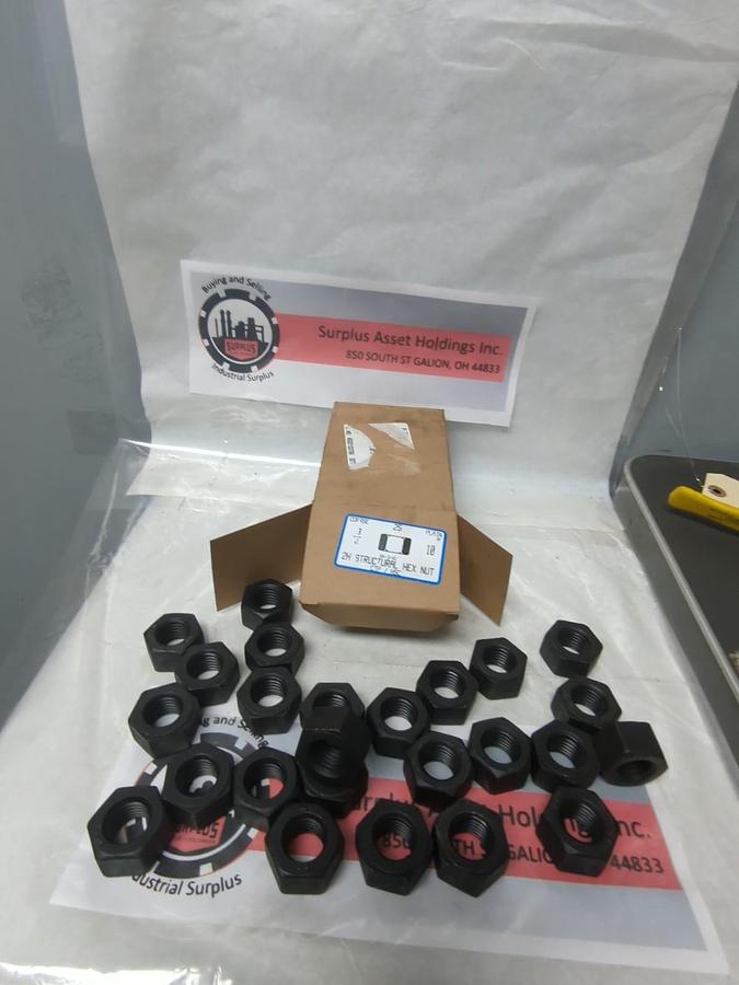 CTP/HSC,SN-3/4C-10,2H STRUCTURAL HEX NUT COARSE THREAD BOX OF 25 NOS