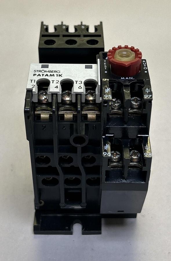 Used STROMBERG,PATAM1K15,THERMAL OVERLOAD RELAY