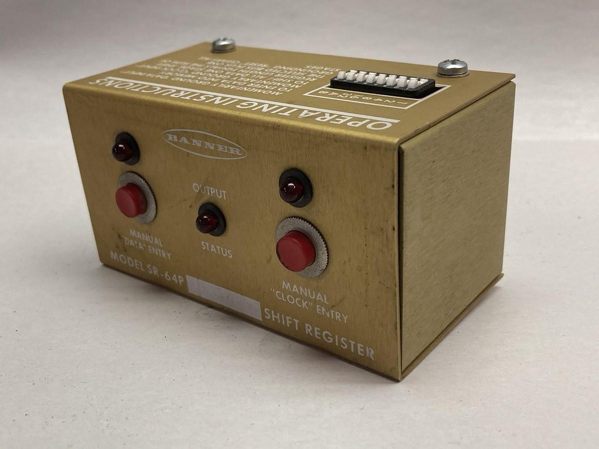 Used Banner,Model SR-64P,Shift Register 250A