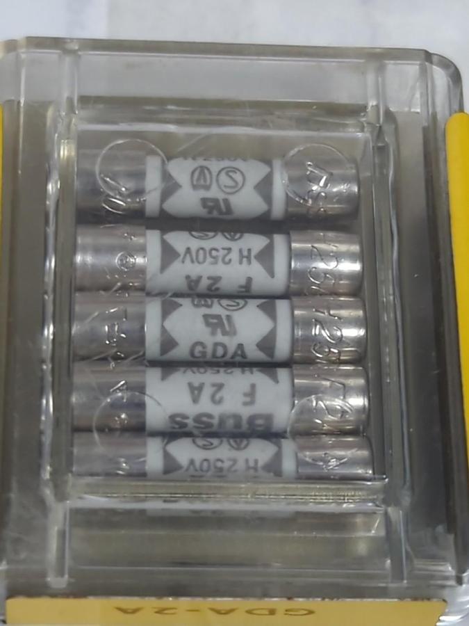 COOPER BUSSMANN,GDA2A,FUSE LOT OF 10 PCS NOS