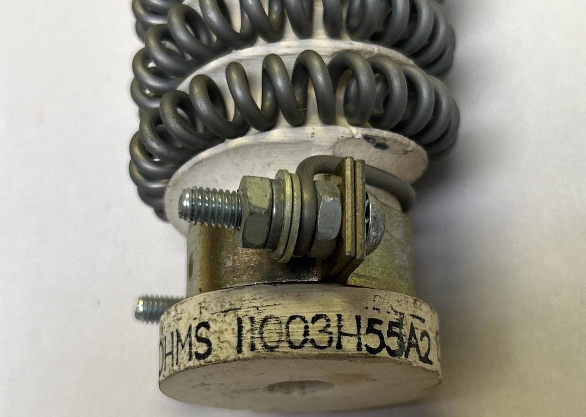 Used OHMITE,11003H55A2,WIRE WOUND RESISTOR 0.7OHMS