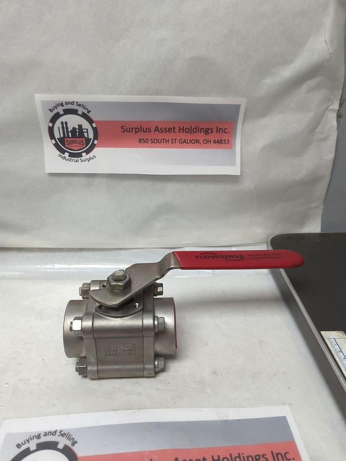 FLOWSERVE,11/2 4466TSE R2,BALL VALVE A351 CF8M NOS
